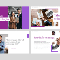 Negócios  02 – Modelo de Template em PowerPoint