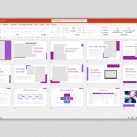 Negócios  02 – Modelo de Template em PowerPoint