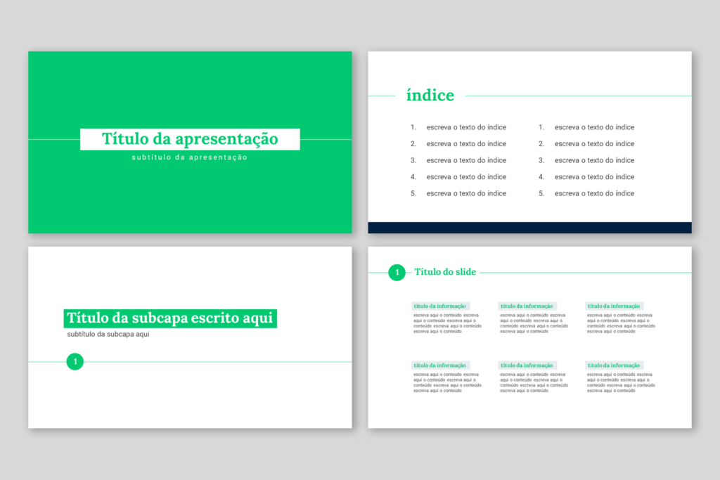 Acadêmica – Modelo de Template em PowerPoint