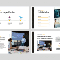 Portfólio 01 – Modelo de Template em PowerPoint