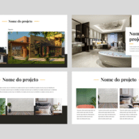 Portfólio 01 – Modelo de Template em PowerPoint