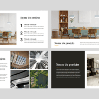 Portfólio 01 – Modelo de Template em PowerPoint