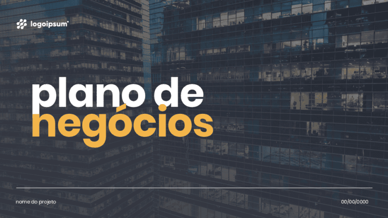 Plano de Negócios - Template em PowerPoint - Rainha do PPT