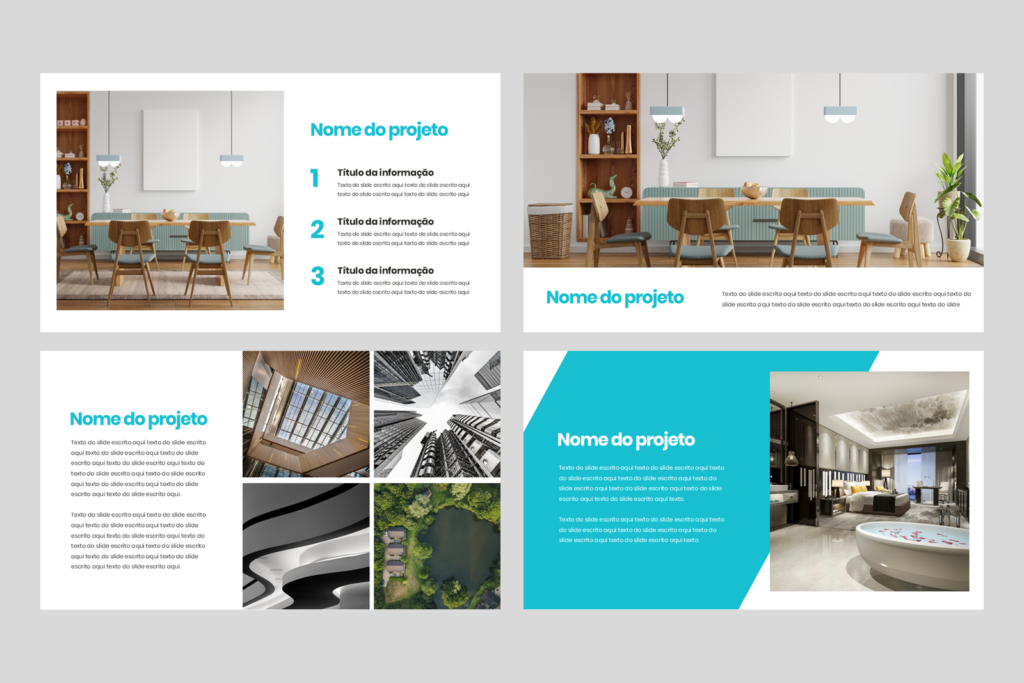 Portfólio 02 – Modelo de Template em PowerPoint