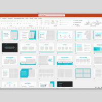 Portfólio 02 – Modelo de Template em PowerPoint
