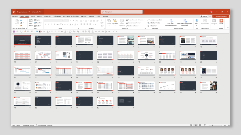 Proposta Técnica – Modelo de Template em PowerPoint