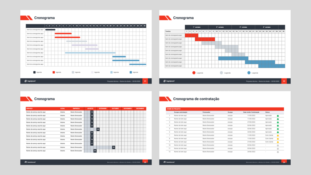 Proposta Técnica – Modelo de Template em PowerPoint