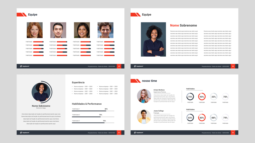 Proposta Técnica – Modelo de Template em PowerPoint
