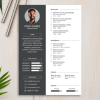 Currículo 04 – Modelo de Template em PowerPoint