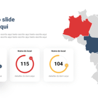 Mapas – Modelo de Template em PowerPoint