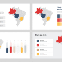 Mapas – Modelo de Template em PowerPoint