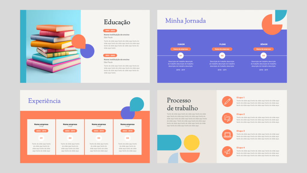Pessoal 02 – Modelo de Template em PowerPoint