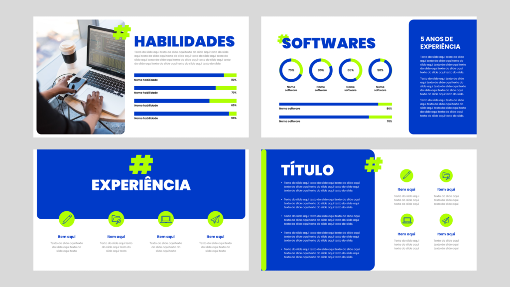 Pessoal 03 – Modelo de Template em PowerPoint