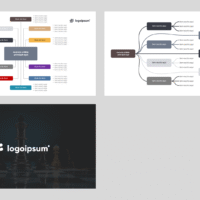 Gestão e Estratégia – Modelo de Template em PowerPoint