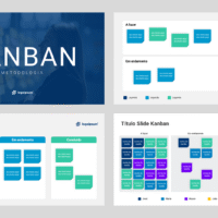 Kanban – Modelo de Template em PowerPoint