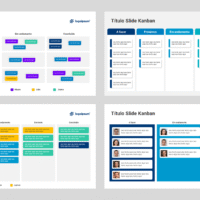 Kanban – Modelo de Template em PowerPoint