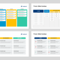 Kanban – Modelo de Template em PowerPoint