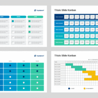 Kanban – Modelo de Template em PowerPoint