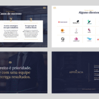 Advocacia – Modelo de Template em PowerPoint