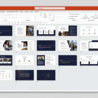 Advocacia – Modelo de Template em PowerPoint