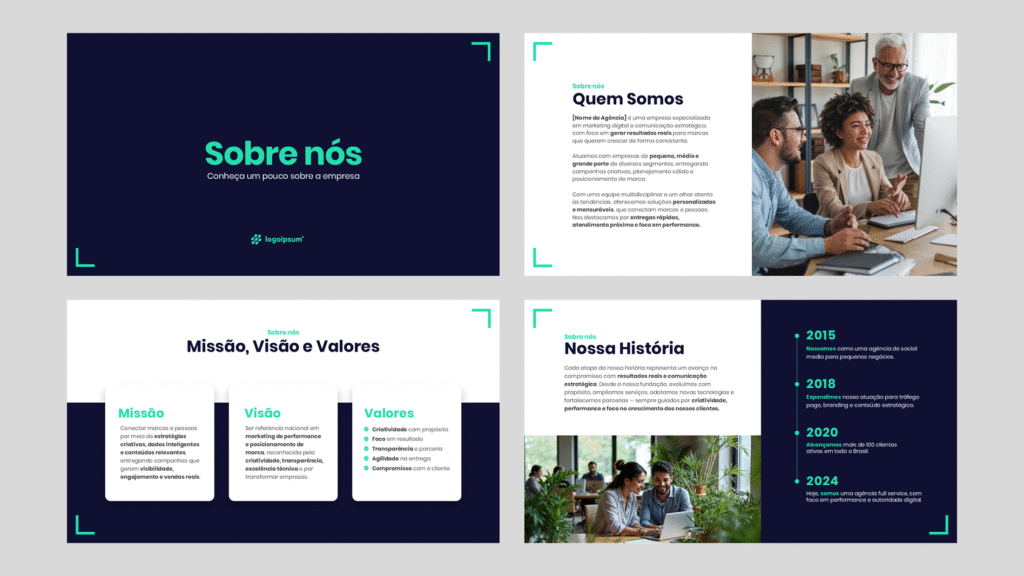 Marketing – Modelo de Template em PowerPoint