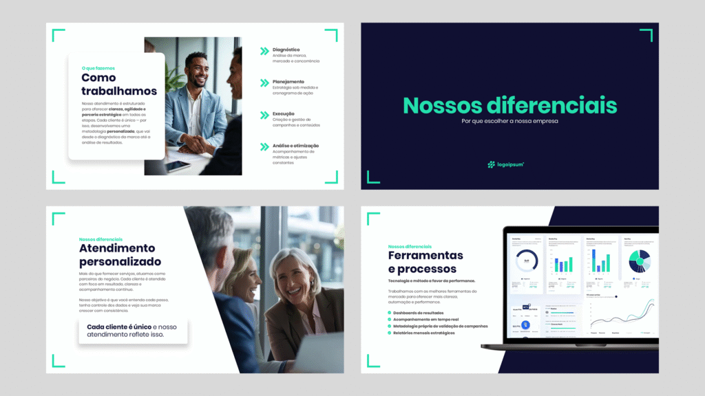Marketing – Modelo de Template em PowerPoint