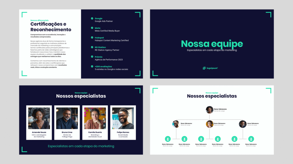 Marketing – Modelo de Template em PowerPoint
