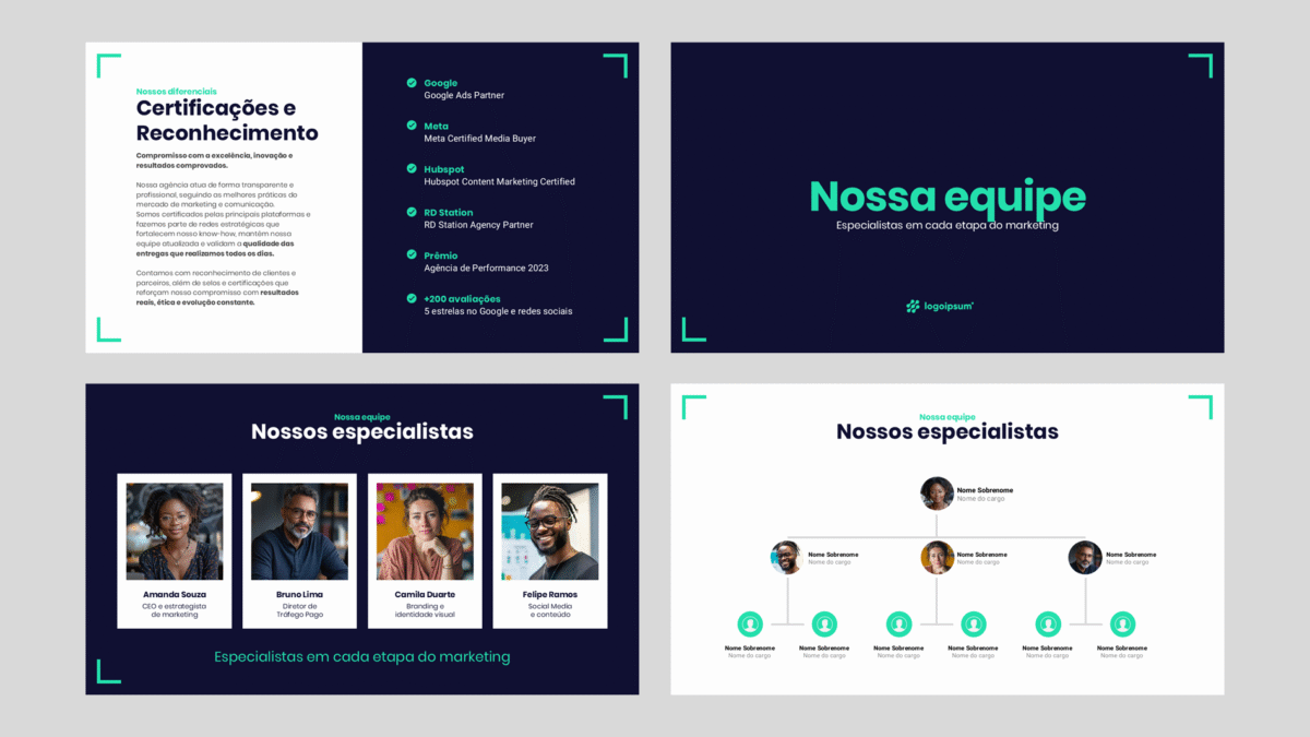 Marketing - Modelo de Template em PowerPoint