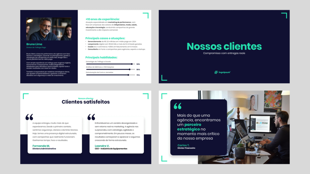 Marketing – Modelo de Template em PowerPoint