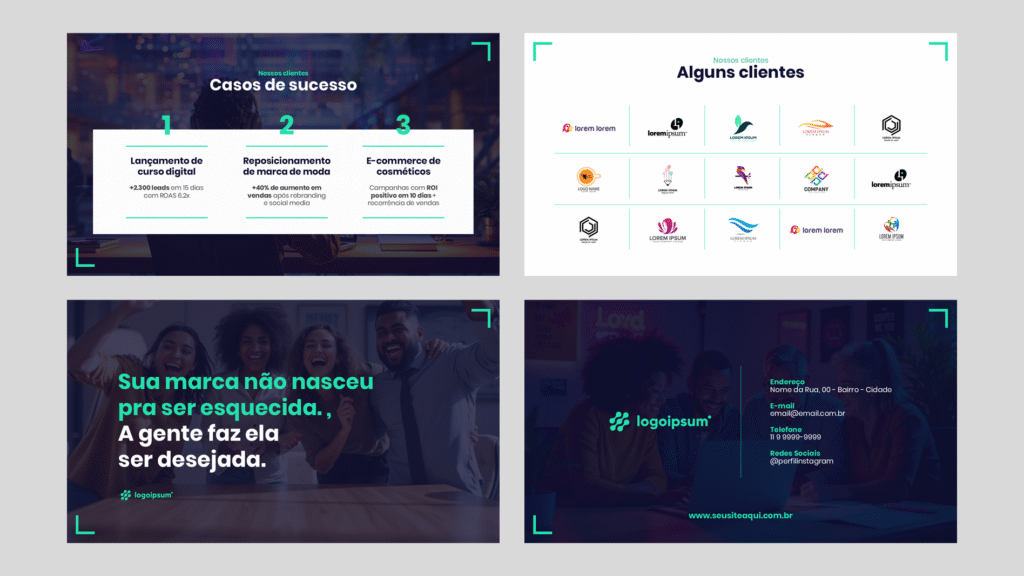 Marketing – Modelo de Template em PowerPoint