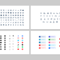 Ícones – Modelo de Template em PowerPoint