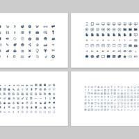Ícones – Modelo de Template em PowerPoint