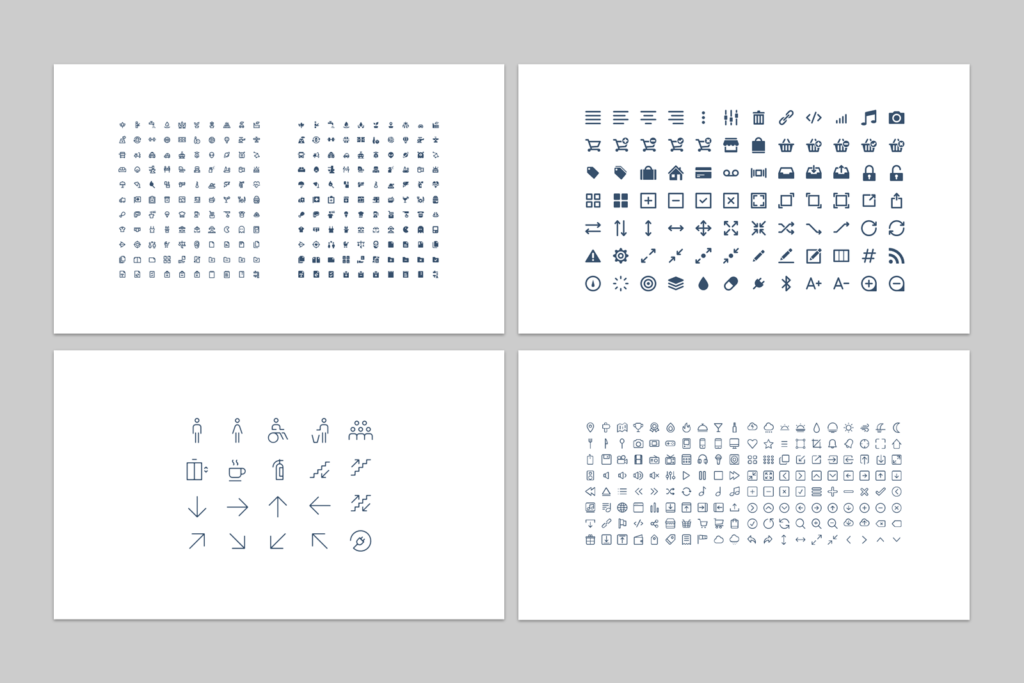 Ícones – Modelo de Template em PowerPoint