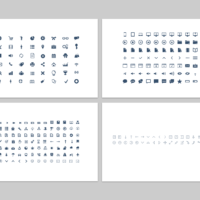 Ícones – Modelo de Template em PowerPoint